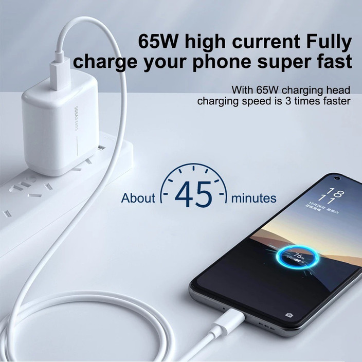 fastest charging 65w charging mobiles