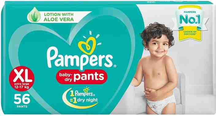 Pampers Baby Diapers Pampers Xl 56 Pants Buy Pampers Active Baby