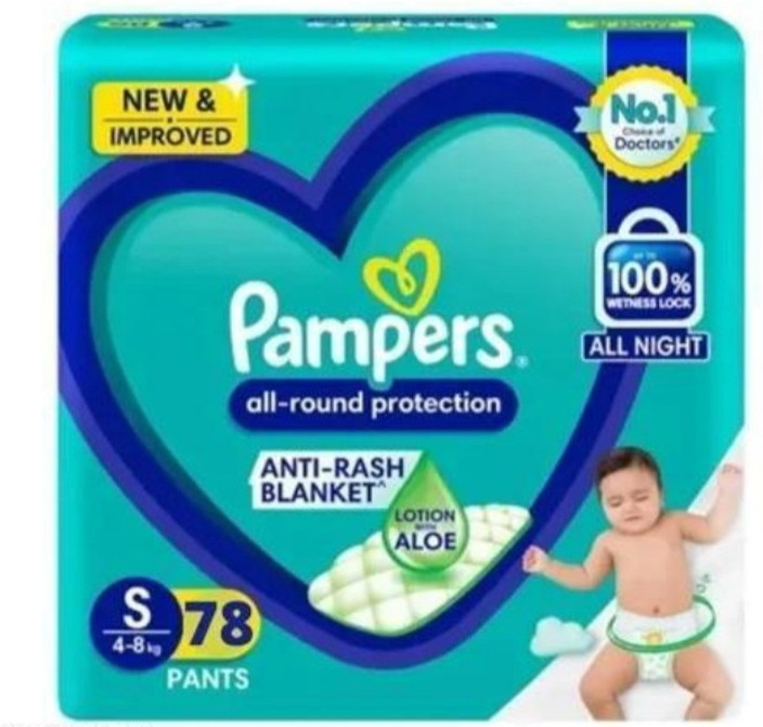 Pampers Sサイズ 78枚入り Amazon | パンパース 【テープ Sサイズ】 オムツ さらさらケア