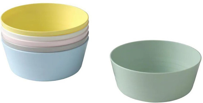 Plastic Bowls Ikea Kalas Plate Set Of Ikea KALAS Plates, Assorted