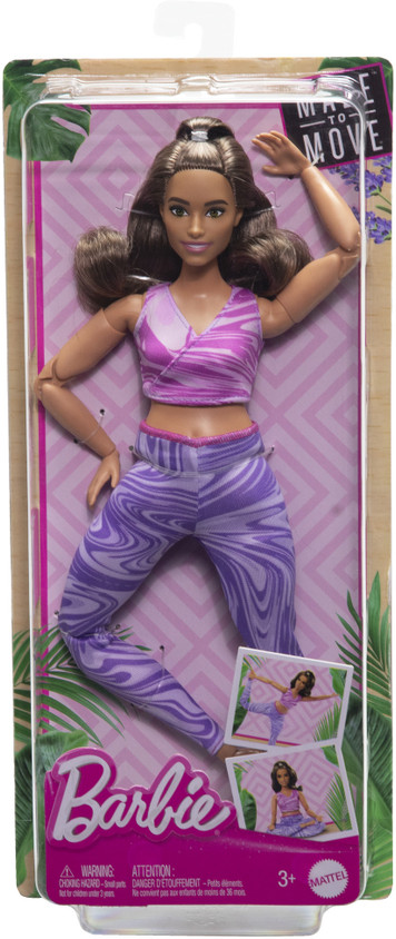 Flipkart Barbie With Moveable Joints BARBIE Made To Move Fashion - Main Image