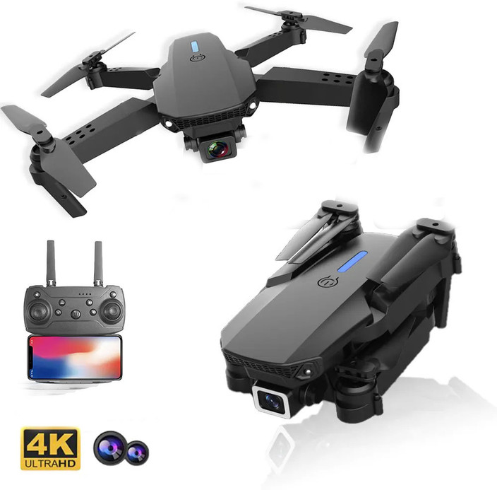 【美品！楽しい！】ドローン(黒) Zyamalox ZX drone with camera 4k ,12 MP ,fly 30 minutes