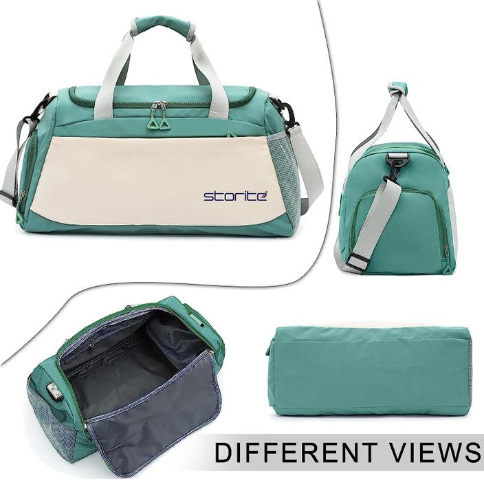 STORITE Travel Duffle Bag Muti Pocket Sports Shoulder Bag with