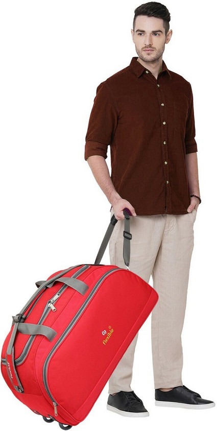 Flexible (Expandable) Branded good quality luggage bag with wheel