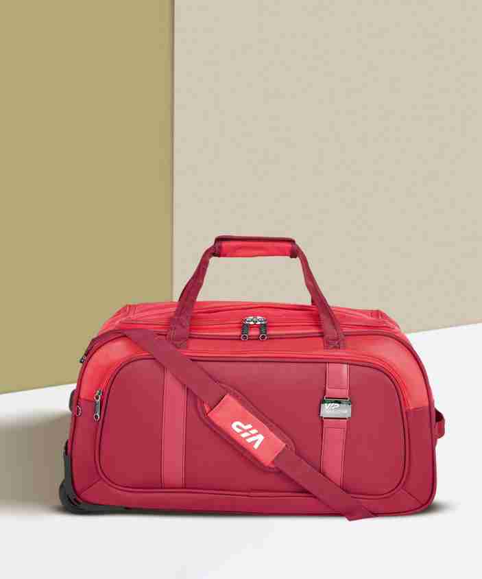 VIP TRISTEN X DFT 55 MAROON Duffel With Wheels (Strolley) Maroon