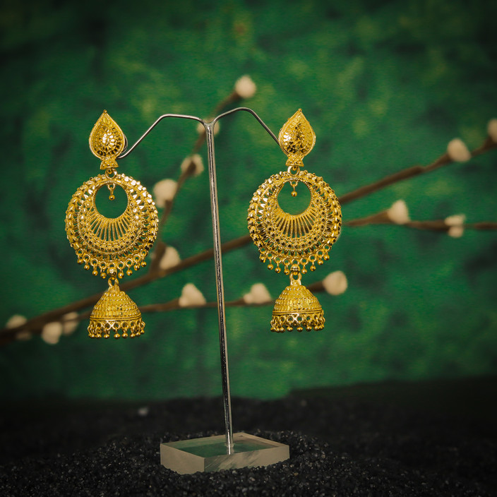 Jewellery Ram Leela Earrings In Gold Dangler Earring Ram Leela