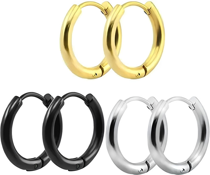 Amazon Metal Earrings Combo Buy Karatcart Oxidised Silver White