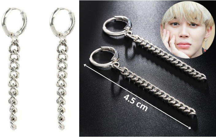 Flipkart.com - Buy Zebra Path BTS JIMIN Earrings, BTS Merch