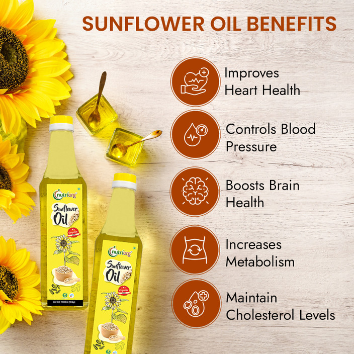 benefits of sunflower oil