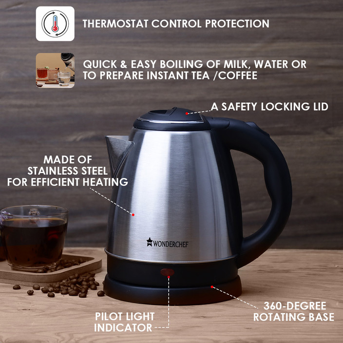 WONDERCHEF Crescent Electric Kettle Beverage Maker Price in India