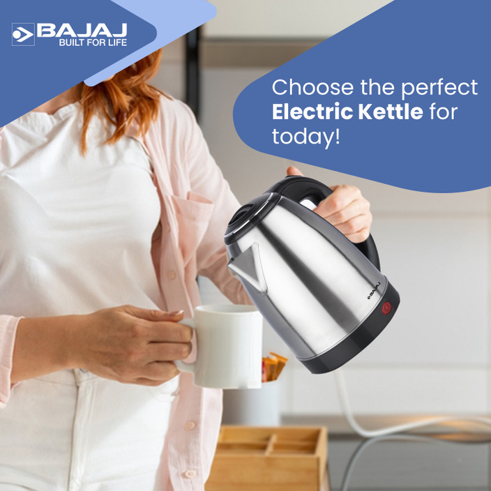 Bajaj Cordless Kettle Bajaj Electric Kettle Ltr BAJAJ KTX L DLX