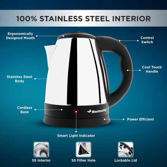 Water Boiler Vonshef Kettle Variable Temperature VonShef 13139