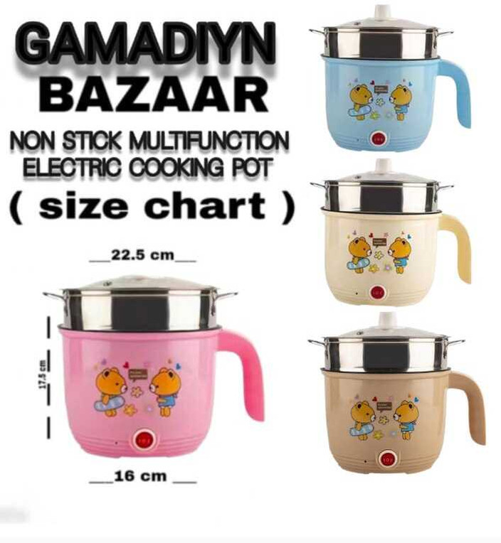 Mini Electric Kettle Portable Multi Purpose Cooker Mini