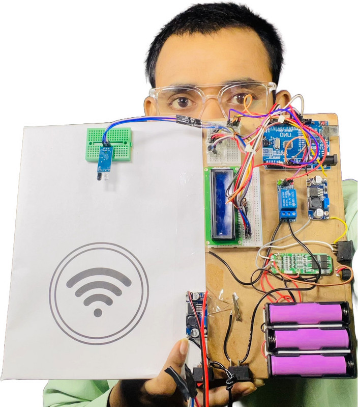 Mechanic37 Wireless Vehicle Charging Station Solar Panel Powered