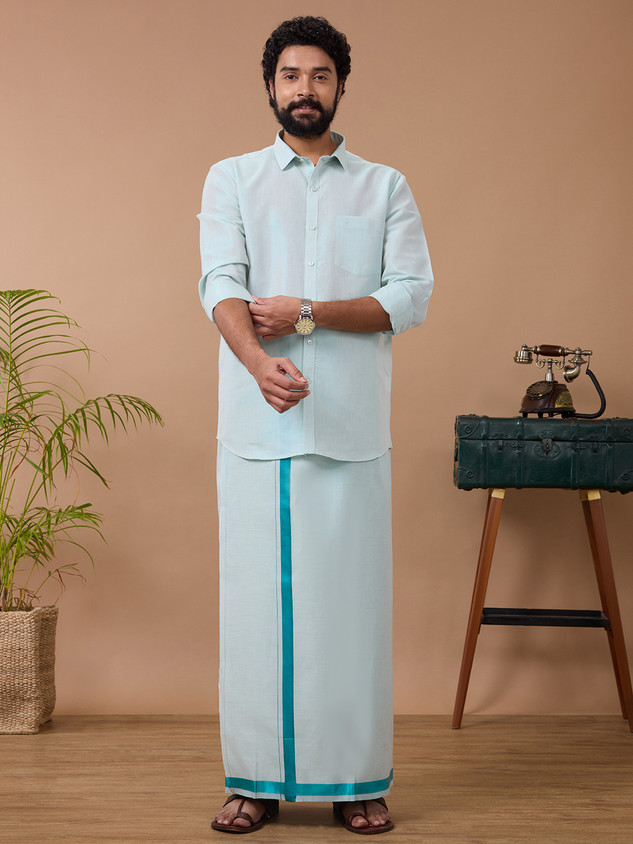 Ramraj Cotton Cotton Kurta Pajama Set Ramraj Cotton Men Shirt