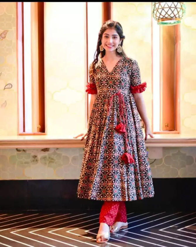 Pant Set Flipkart Long Frock Kurti Palazzo Pants With Kurti