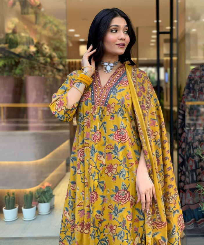 Cotton Kurti Flipkart Kurta With Palazzo Purple Umbrella Cotton