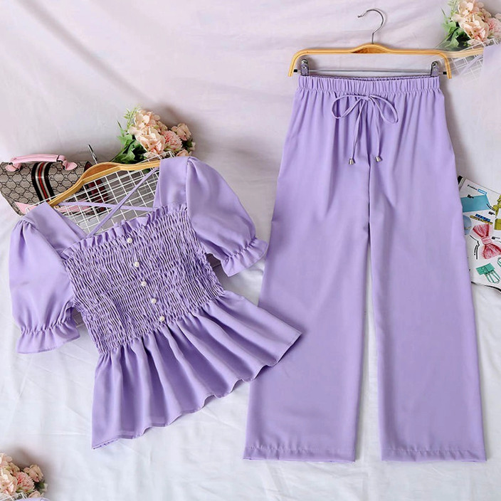 Lazada Buy Ladies Pajamas Online LQBNZQZ Girls Cartoon Pant Set