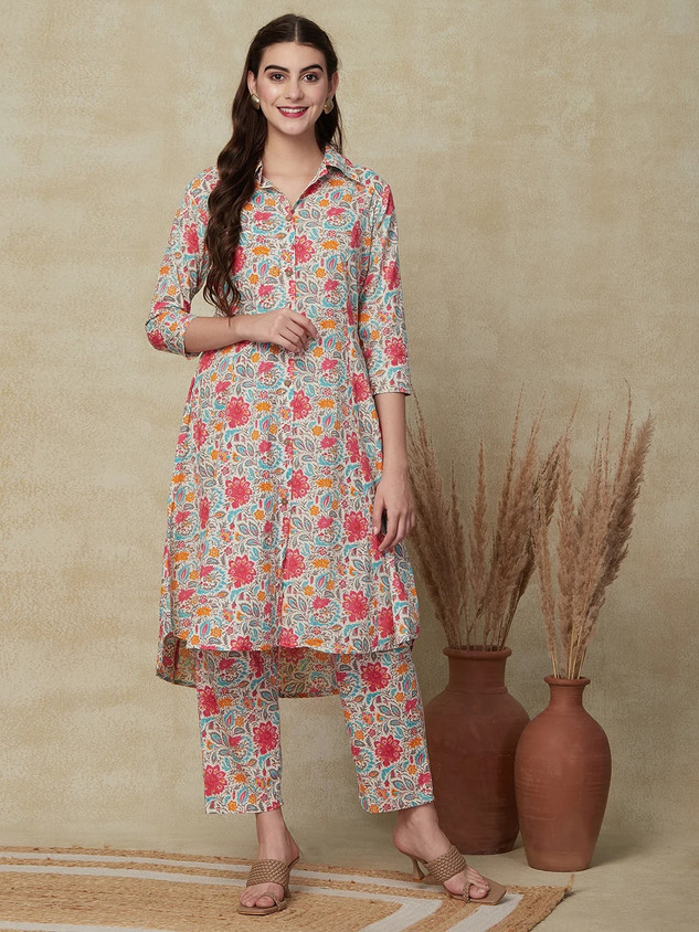 HARIVANI Women Kurta Palazzo Set Buy HARIVANI Women Kurta