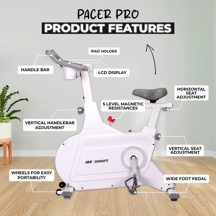 Magnetic Resistance Fortis Premium Magnetic Flywheel Spin Bike