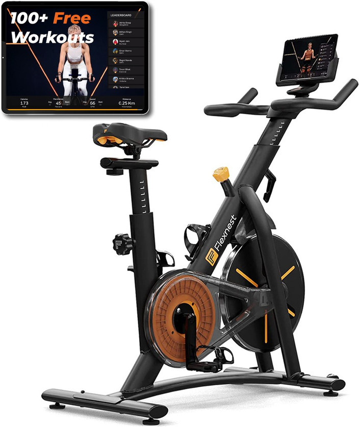 Flexnest Flexbike Bluetooth-Enabled Smart Indoor Exercise Bike