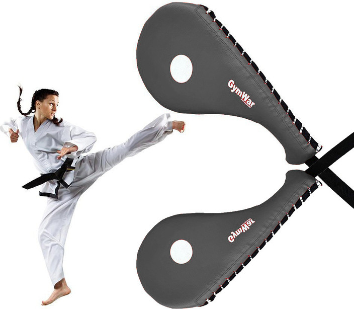 Tapis De Boxe Taekwondo Double Kick Train Strike Pad Cible Tae Kwon Do Karaté Kickboxing - Foto 7