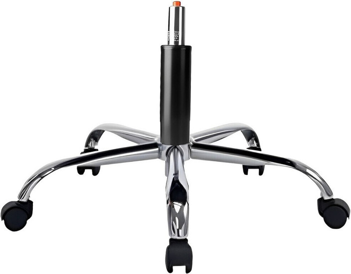 Office Chairs Rolling Chair Base Replacement LELA Metal Chrome