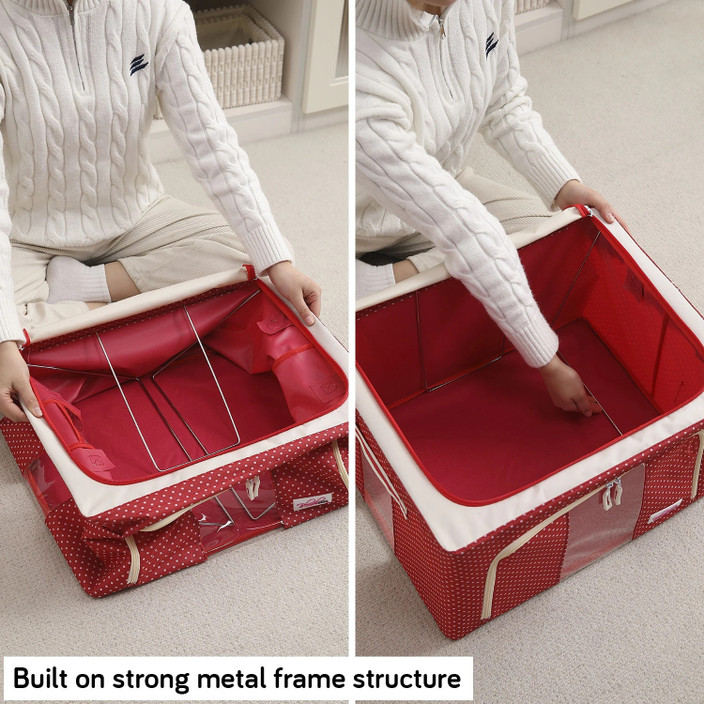 BlushBEES Living Box Foldable Storage Boxes for Clothes, 44