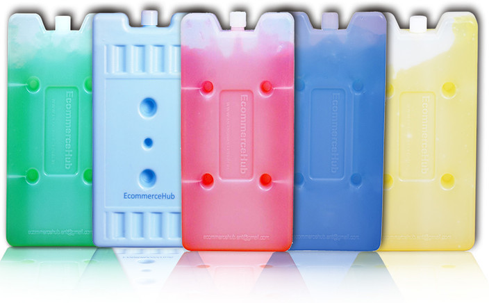 Ecommercehub ULTIMATE FREEZER Cooler Ice Gel Pack Pads Ice Packs - Technical View