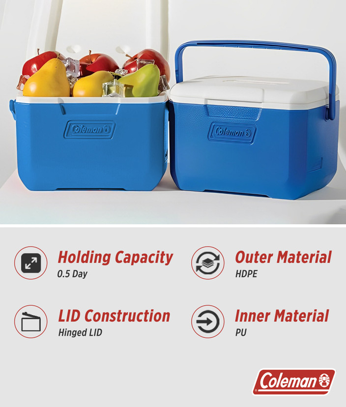 COLEMAN QT Travelling Ice Box, Keeps ice for day with Thermo