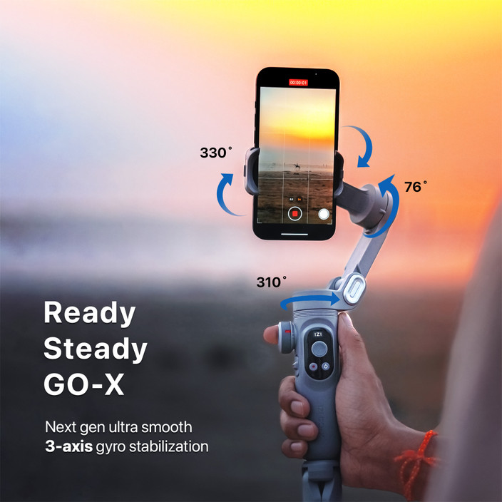 Gimbal Iphone Motion Stabilizer Fotodiox Freeflight Moto MKII