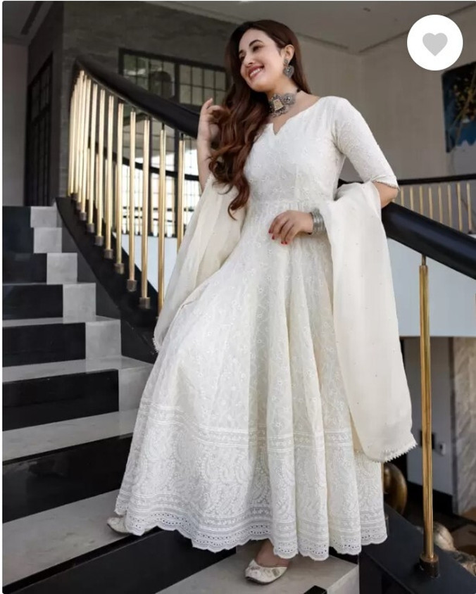 cotton anarkali dress flipkart Cotton Anarkali Suit Floral Print Flipkart Kurti Dress Orange Chinnon Anarkali  Suit Set