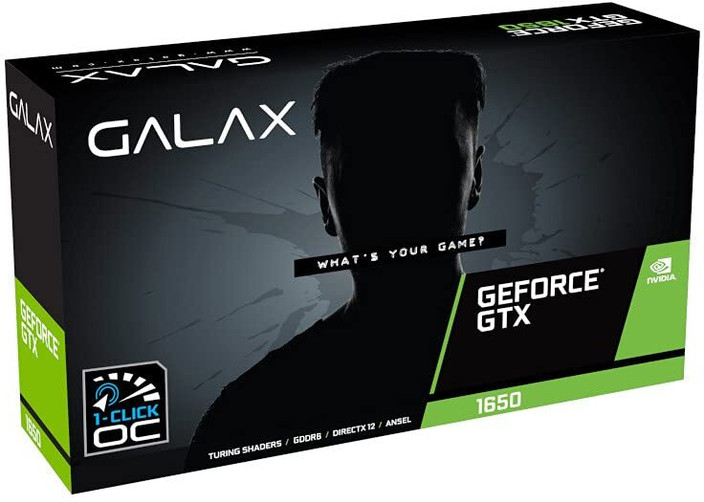 【動作品】GTX1650 EX-1 Click OC PCI-E 4GB 動作品】GTX1650 EX-1 Click OC PCI-E 4GB GALAX GeForce® GTX