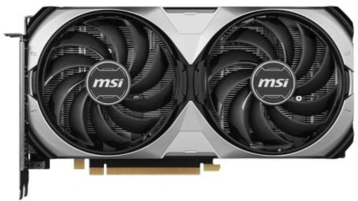 MSI GeForce RTX 4070 VENTUS 2X E 12G OC GDDR6 12 GB NVIDIA MSI GeForce RTX 4070 VENTUS 2X E 12G OC GDDR6 12 GB NVIDIA