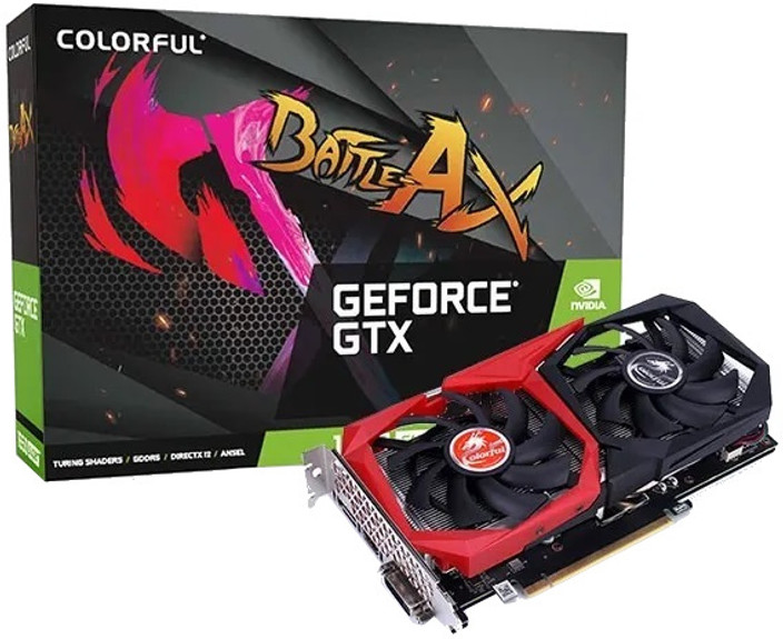 Colorful Battle AX Mainstream GDDR4 4 GB NVIDIA Chipset 128