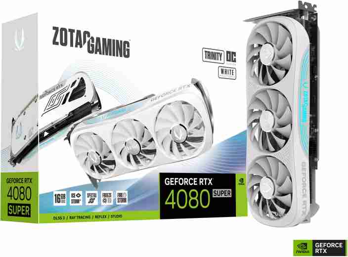 ZOTAC GAMING GeForce RTX 4080 SUPER Trinity OC White Edition