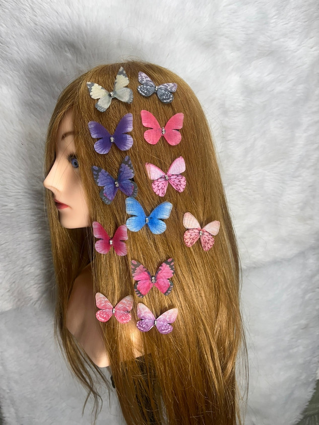Butterfly Clips Hair Snap Clips Trend Haircuts Hair Clip Fashion - Main Image