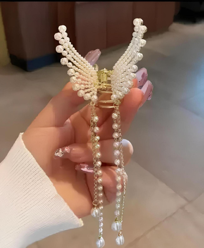 DLASSIE TRENDS Hair Clips For Girls Women Stylish Baby Clipper Latest  Designer Clipon Set Fancy Design Jewellery Hairclips New Korean Traditional 