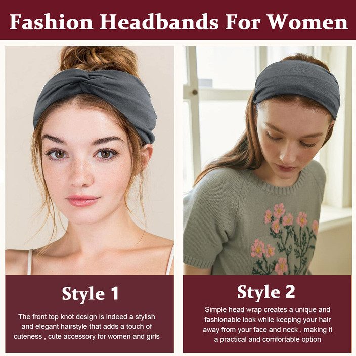 Hair Band Turban Headband Styles HANNEA Headband For Women Girls