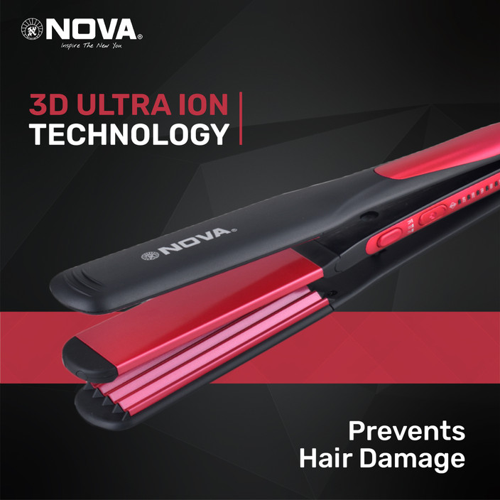 Straightening Machine Nova 860 Hair Straightener Hair Curler Nova