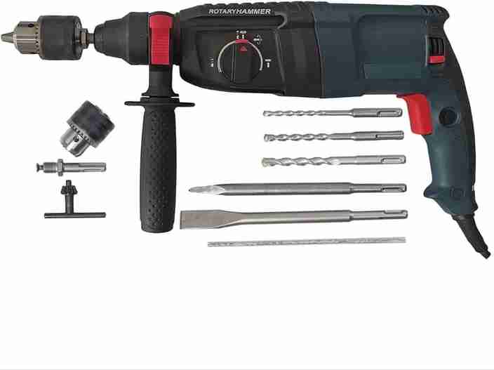 ZX PWR ROTARY HAMMER DRILL 26MM WITH 13MM CHUCK AND ADAPTOR ZX2-26