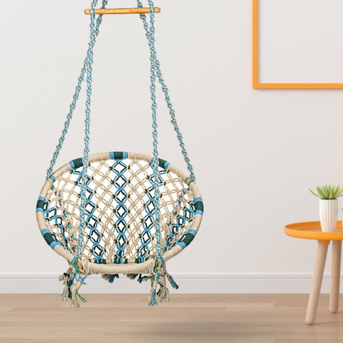 Curio Centre Round for Adults/Hammock Chair for Home Chair Balcony Cotton  Large Swing