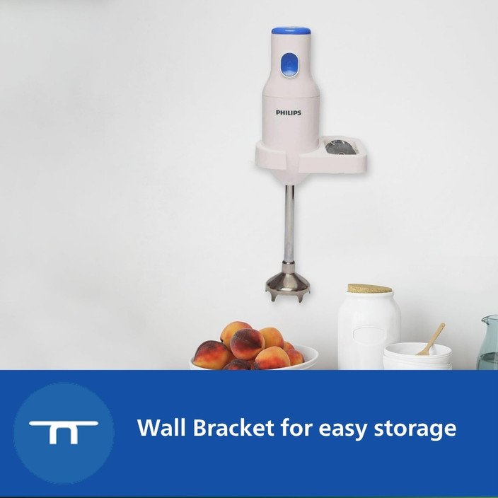 Portable Blender Hand Blender Machine Philips PHILIPS 250 W White