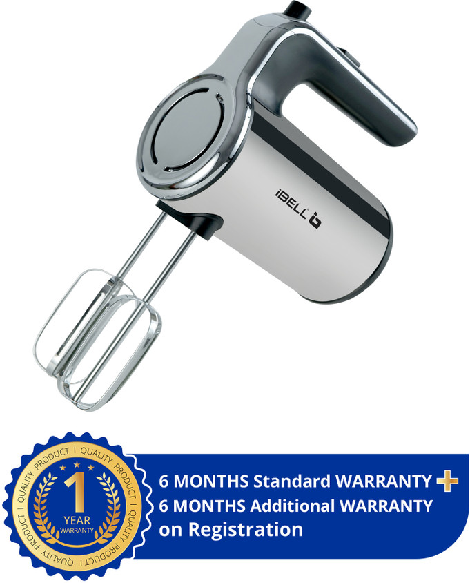 Flipkart Hand Electric Mixer Price IBELL 400 W Silver Hand Blender - Main Image