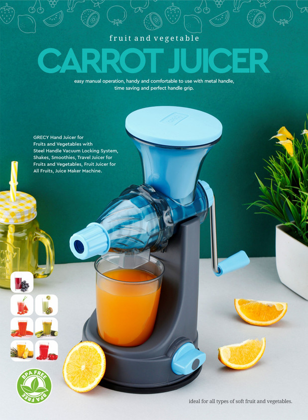 Hand Juicer Orange Juice Mixer Machine Fresh Orange Juice Squeezer