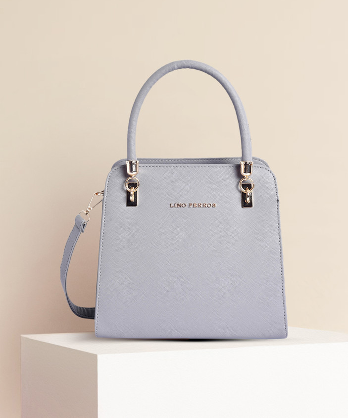 LINO PERROS Women Grey Shoulder Bag - Main Image