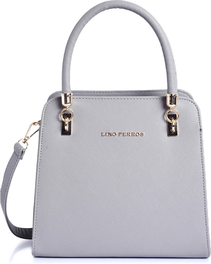 Buy LINO PERROS Women Grey Shoulder Bag Grey Online Best Price