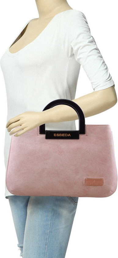 Handheld Bag Esbeda Hand Bag Buy ESBEDA Women Pink Hand-held Bag L
