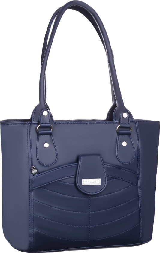 Blue Handbag Flipkart Ladies Shoulder Bags Buy Elegant Women Blue