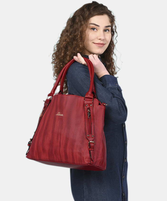 Buy LAVIE Women Red Shoulder Bag RED Online Best Price in India